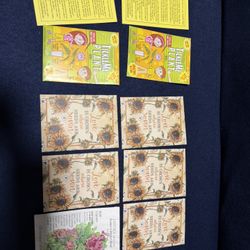 Various Planting Seeds Bundle   TickleMe Plant Sunflowers Farmers Market Blend