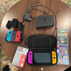 Score Big! Nintendo Switch + 4 Games + Extras – Worth $670!
