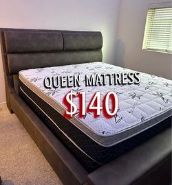 New Queen mattress only $140