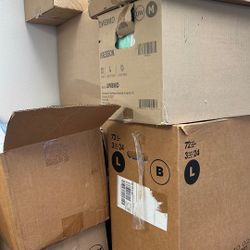 Boxes Of Attends Underwear Small Large And X-Large 