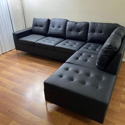 Leather Sectional Sofa. New. Ask for Price. 