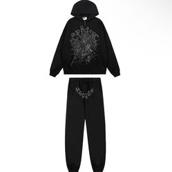 Sp5der Hoodie and Joggers