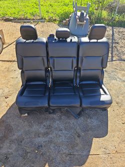 I have 4 sets of these brand new  pleather seats BRAND NEW 4 FULL SETS..Make offer brand new never been installed 