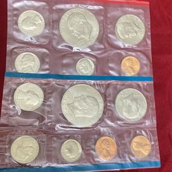 Uncirculated 1974 Coin Set
