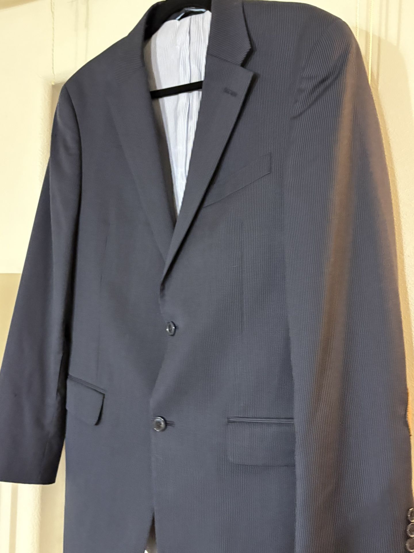 Vintage Tommy Hilfiger Men’s Suit Jacket Navy Blue Size 38