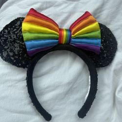 Black Sequin Rainbow