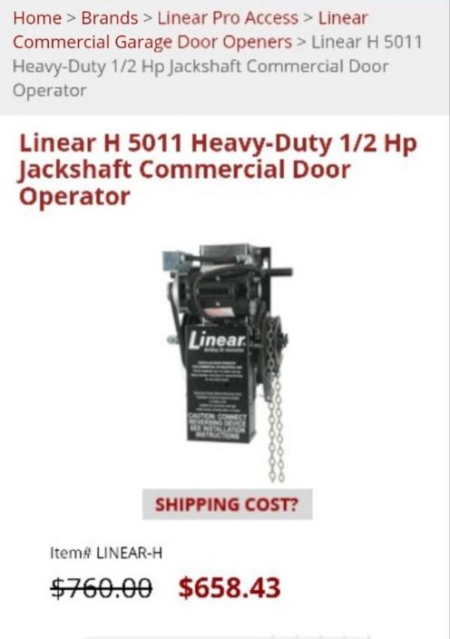 Door operator Liftgate for car garage