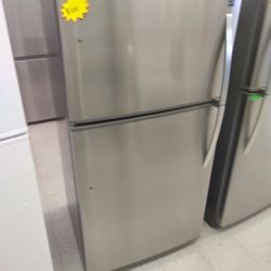 kenmore top mount refrigerator stainless steel look cb ft item 