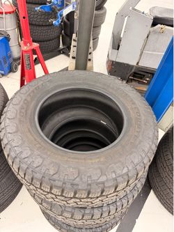 Set of 4 .. 265/70/R18 Toyo Open Country Tires In New Condition Dealer Take Offs