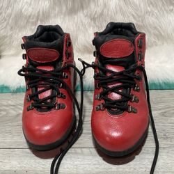 Lugz women red hiking boots size 7 