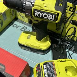 Ryobi drill set