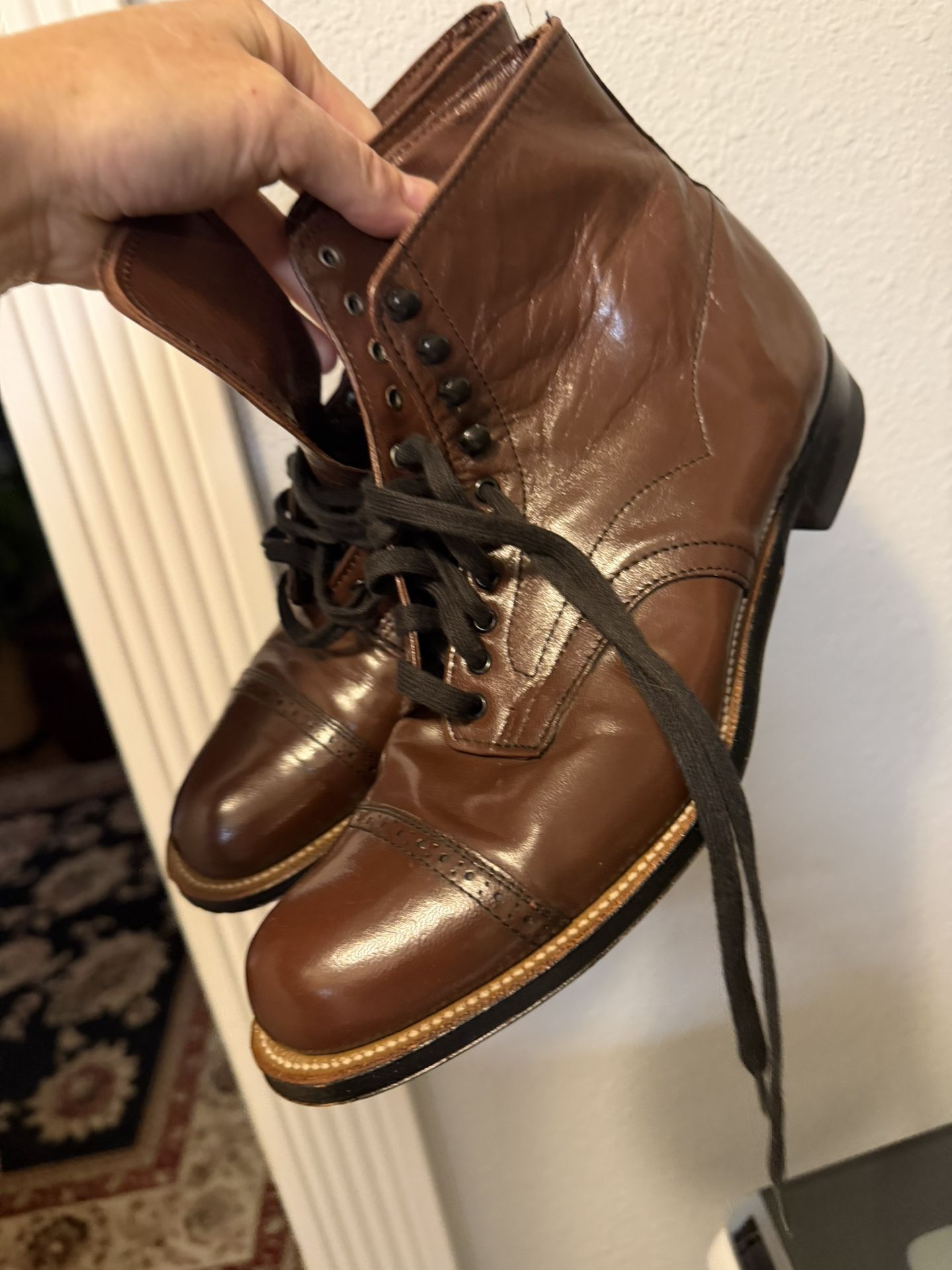 Style Stacy Adams Classic Ankle Boots Mens 7