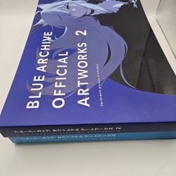 Blue Archive Artbook Vol 1 And 2
