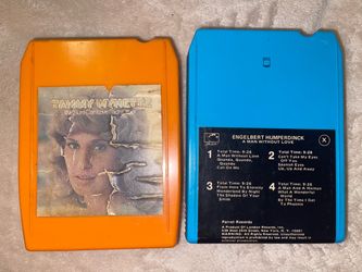 8-track tapes