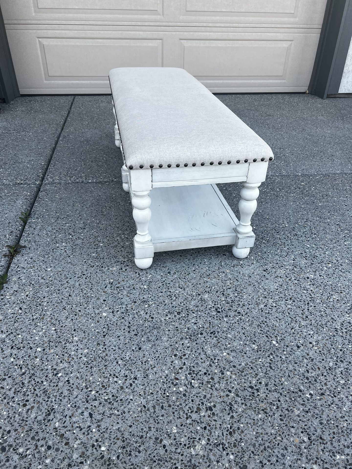 Upholstered Bench With Storage