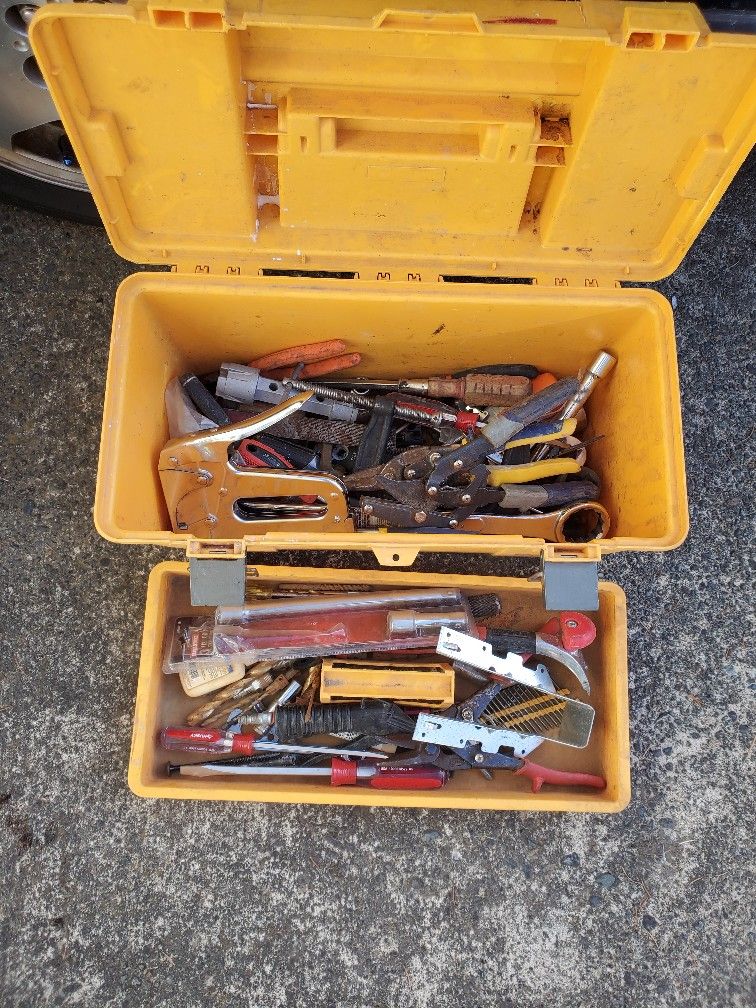 Tool Box With Tools