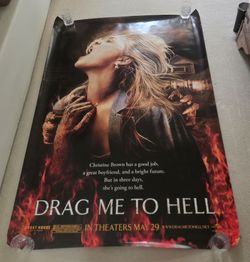 Drag Me To Hell (2009) 48x70 DS Bus Stop Horror Movie Poster