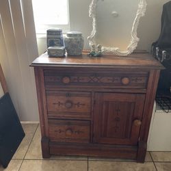Wood Free Standing cabinet/Storage 