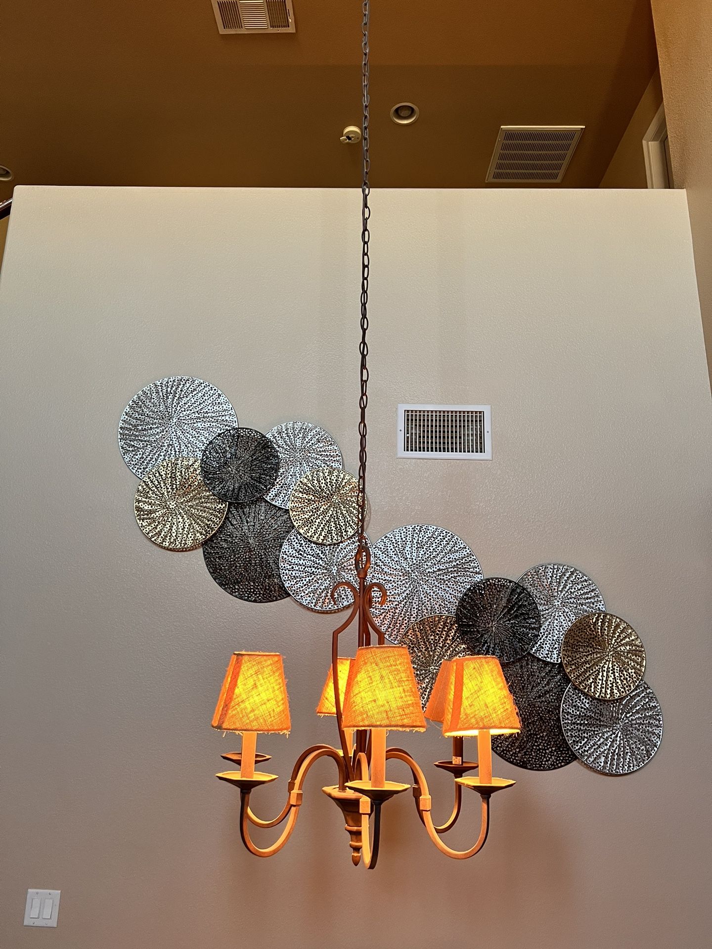 6 Light Chandelier
