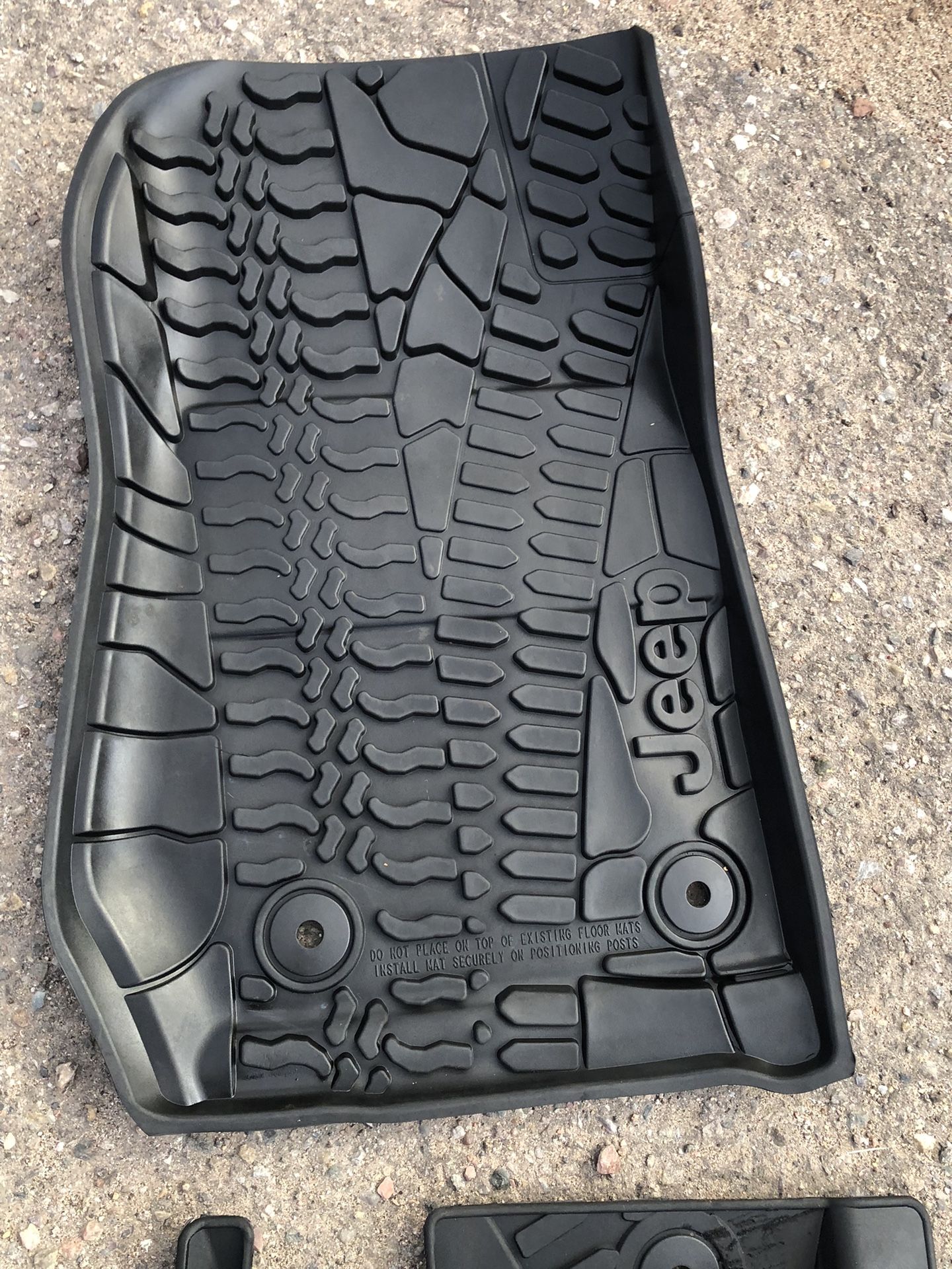 Jeep Wrangler Factory Mats 