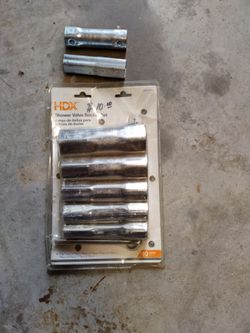 HDX Shower Valve Socket Set 10 Sizes
