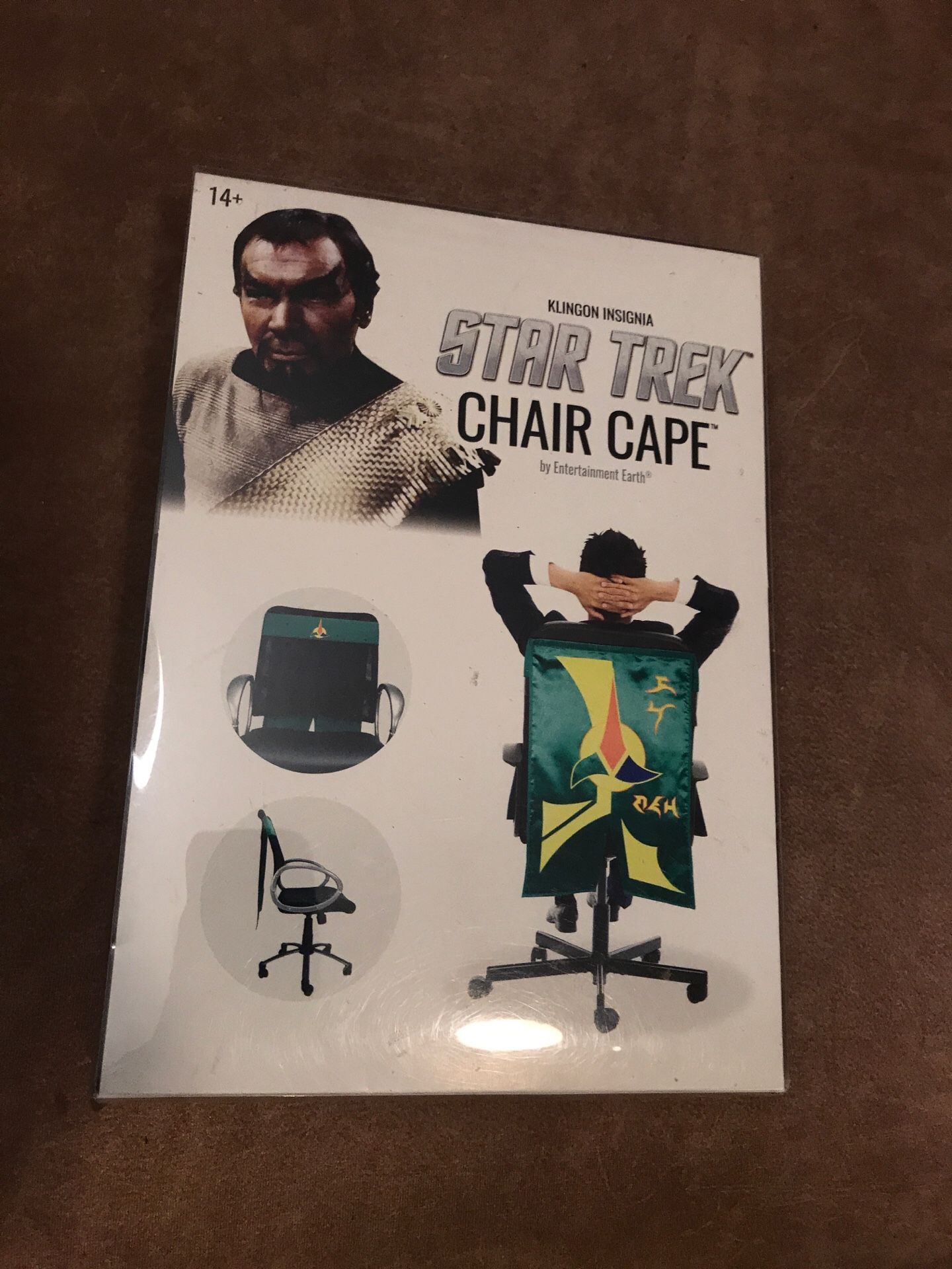 Klingon Star Trek chair cape