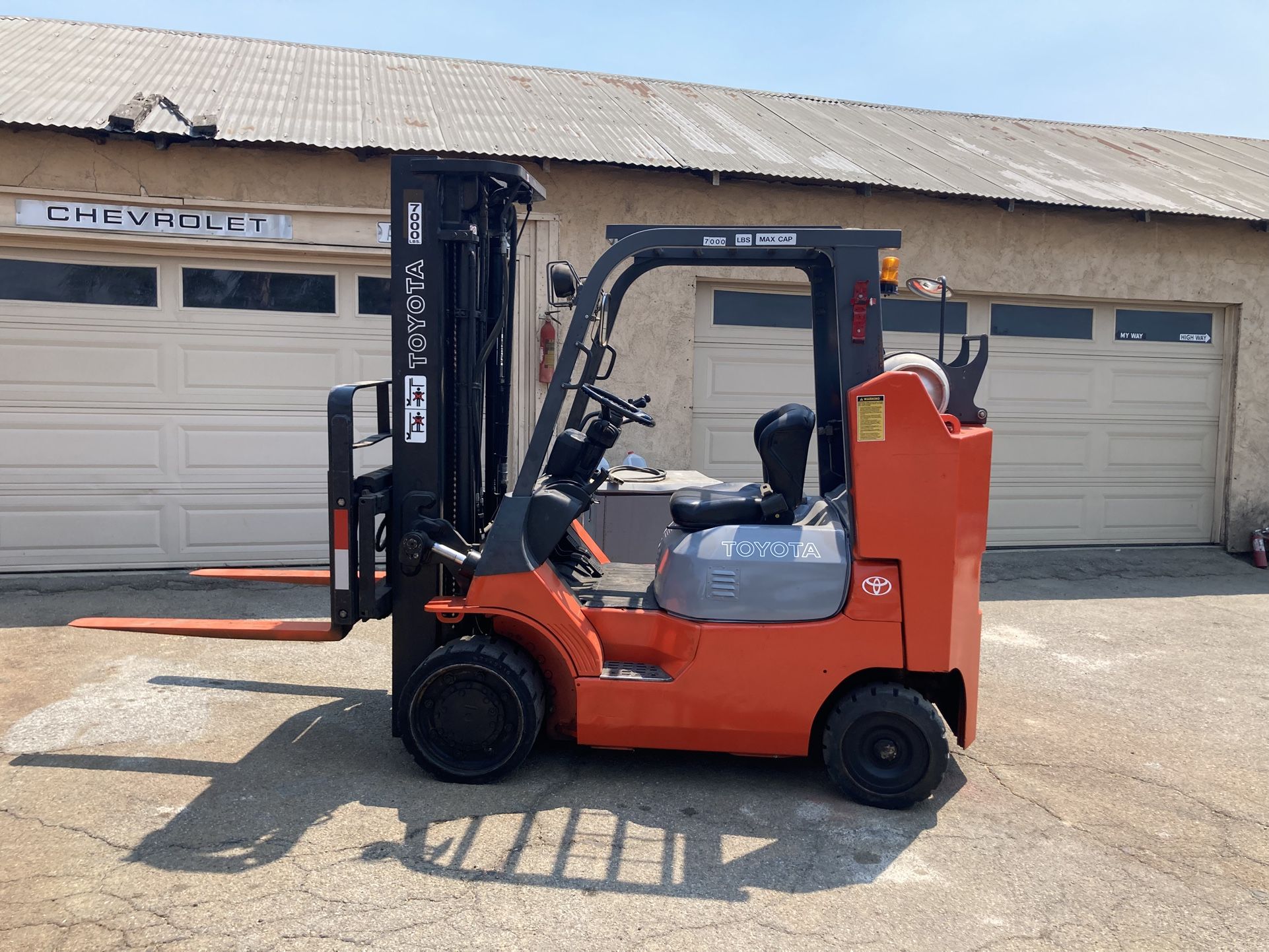 Toyota Forklift (It’s Available)