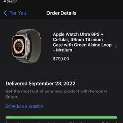 Apple Watch ultra 49 mm