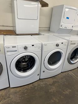 Used Whirlpool Stackable Washer and Gas Dryer