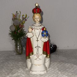 10” Artmark “Infant Jesus of Prague” Planter Catholic Statue #29 
