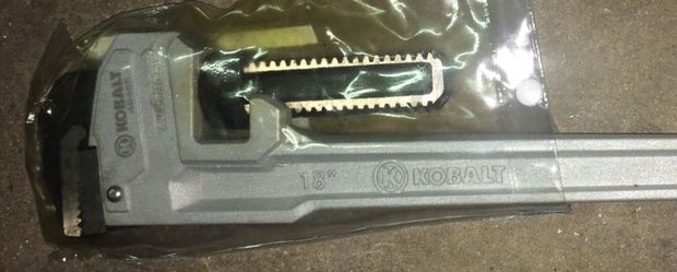 18” Aluminum Pipe Wrench NEW Kobalt