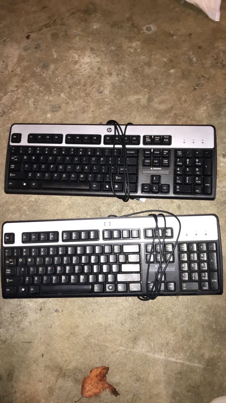 HP Computer keyboards