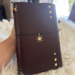 Brown Genuine Leather Journal 