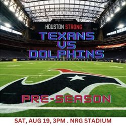2 Tickets For Houston Texans Game
