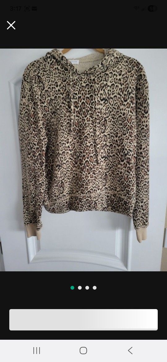 Sweatshirt Animal Print Nordstrom Size Smsll