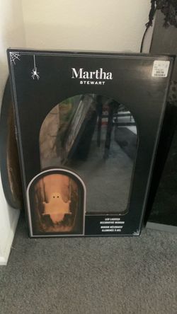 Martha Stewart Halloween ghost mirror