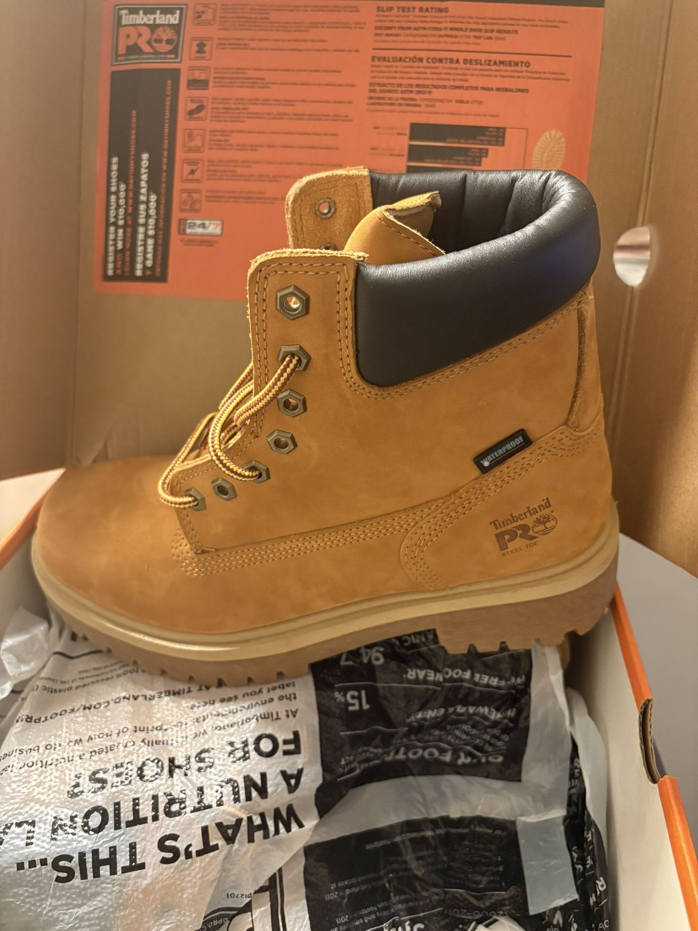 Timberland Pro Men’s Steel Toe Boot 8.5W