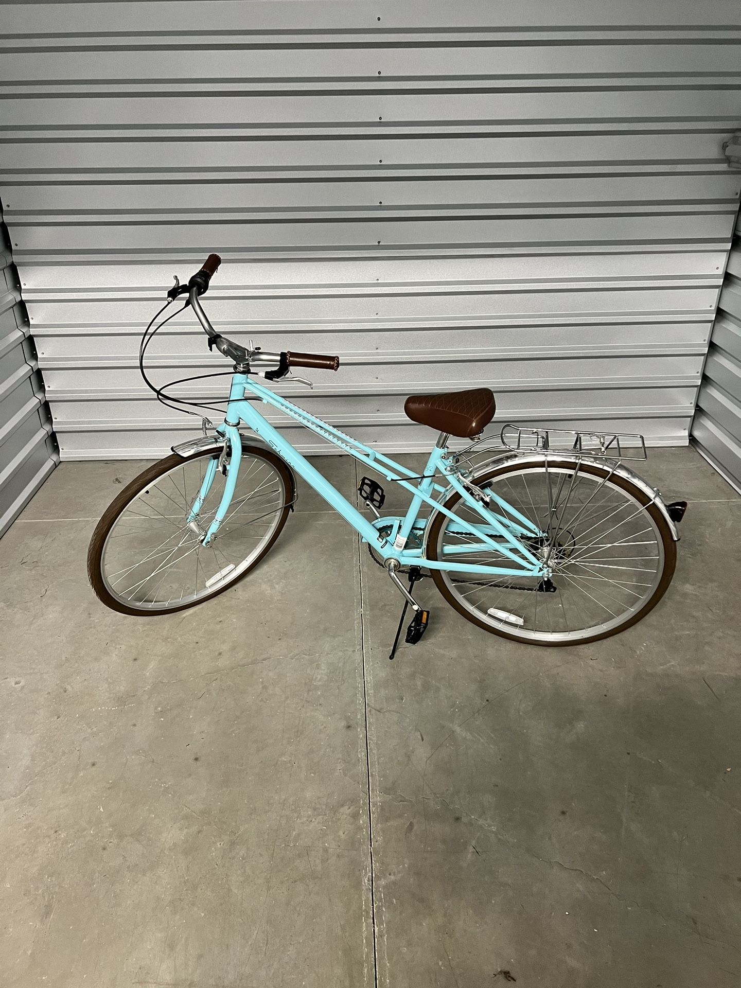 Schwinn Bicycle w/ Leather Seats