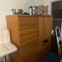 Dresser with tv stand