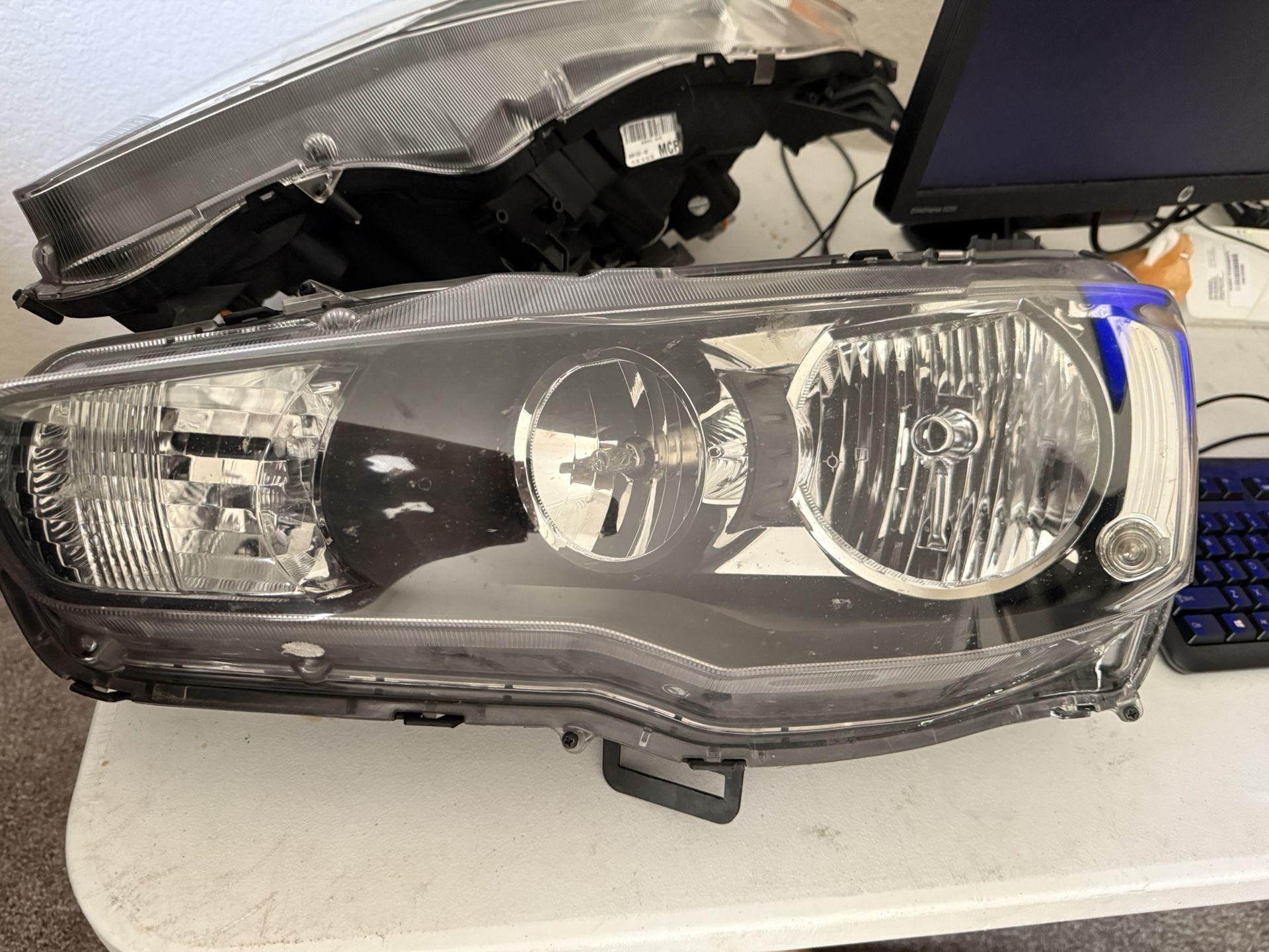 EVO X OEM Headlights