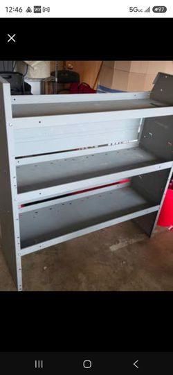 Cargo van shelf
