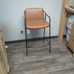 Mazie Leather Barstool From Room & Board