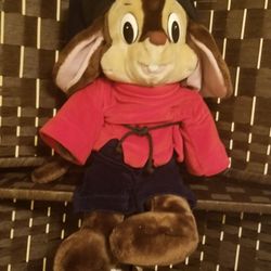 Vintage Fievel Mousekewitz Plush Doll