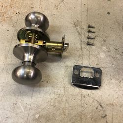 Master Satin Passage Door Handle  Used 