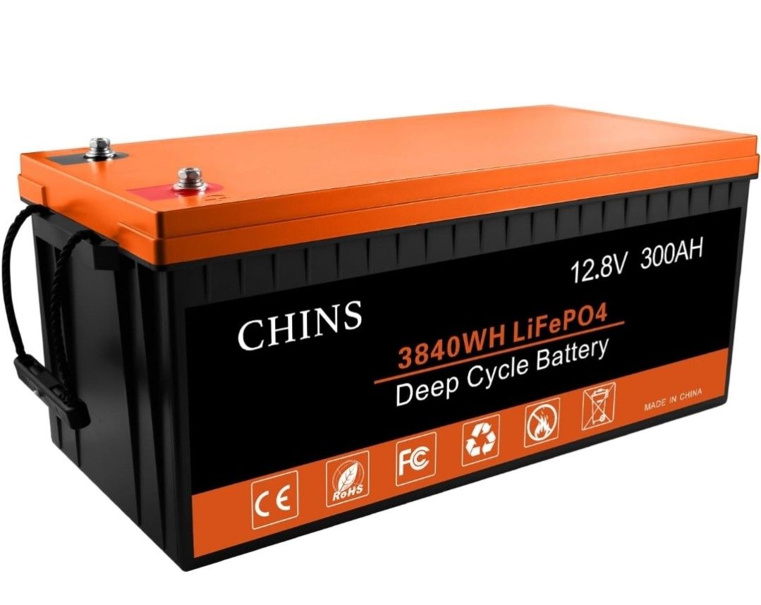 CHINS LiFePO4 Battery 12V 300AH
