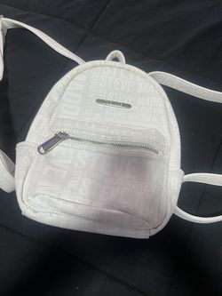White Mini Backpack