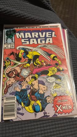 Marvel Saga #21 Comic Book X-Men