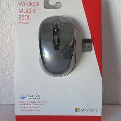Microsoft (GMF-00010) Wireless Mobile 3500 Mouse Bluetrack Technology
