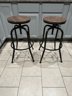 Barstool chairs set of 2