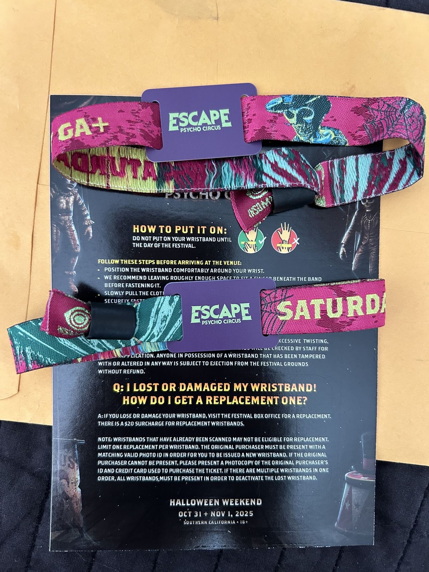Escape Halloween Tickets 2025